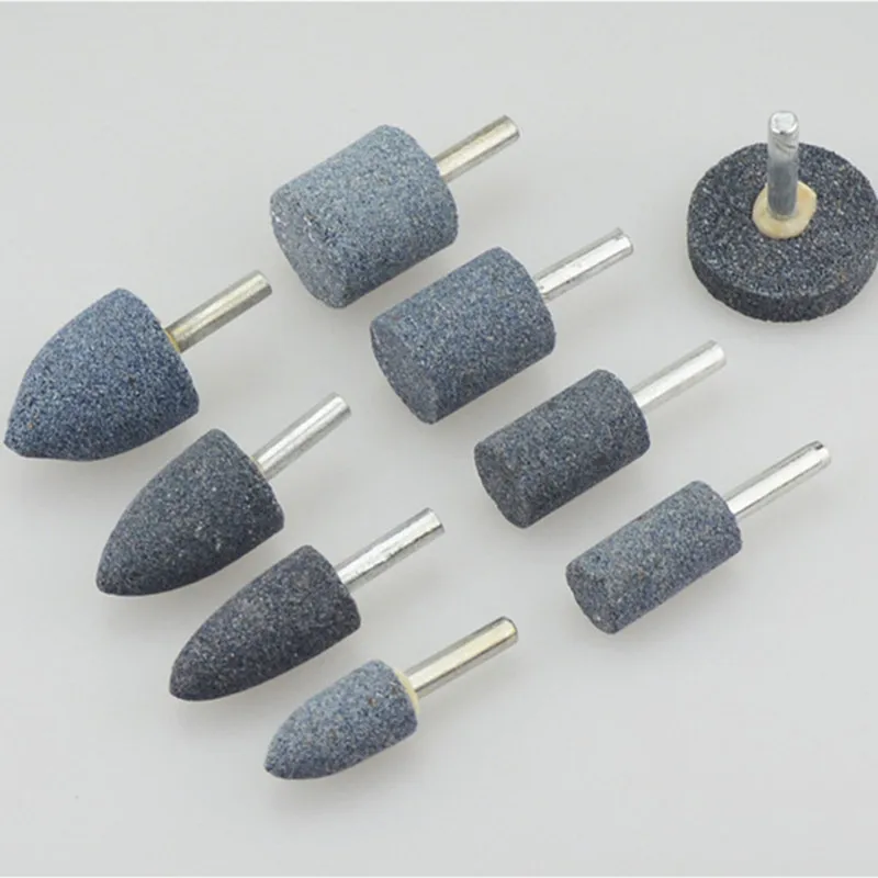 

1PC Abrasive Mounted Stone Points Electric Grinding Accessories Polishing Pointed Head Wheel Tool For Dremel Rotary Power Tools