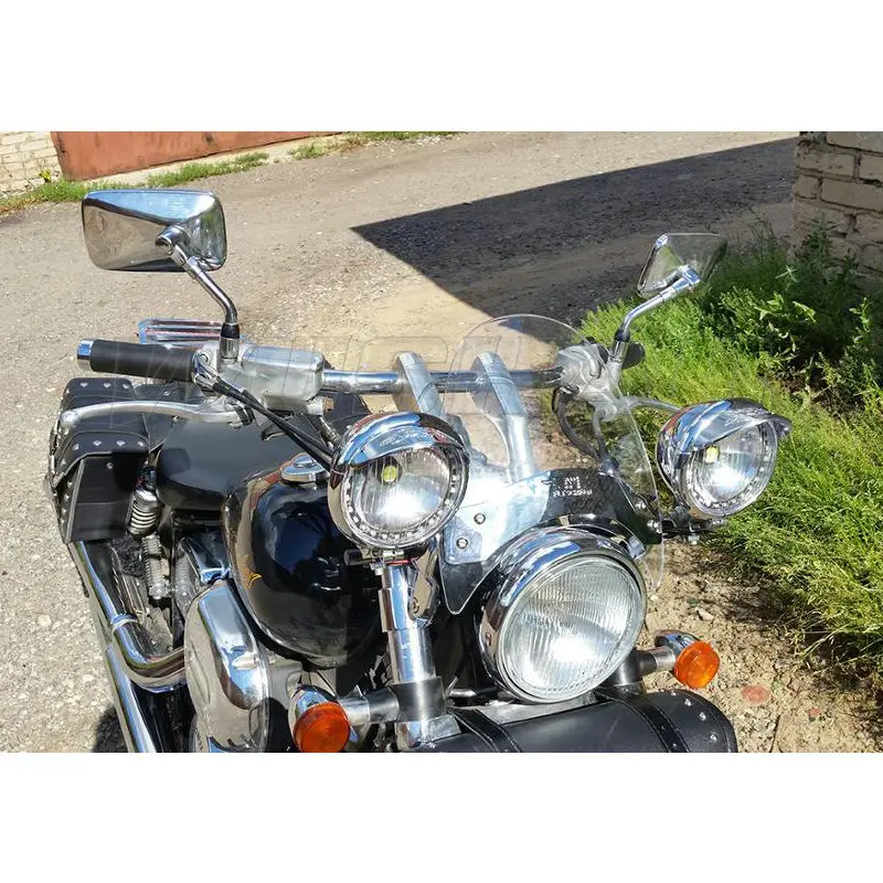 Ветровое стекло ветровой экран для 1998- Yamaha V-Star V Star XVS 650 XVS650 250 XV250 1100 XVS1100 заказное переднее вилочное крепление экрана