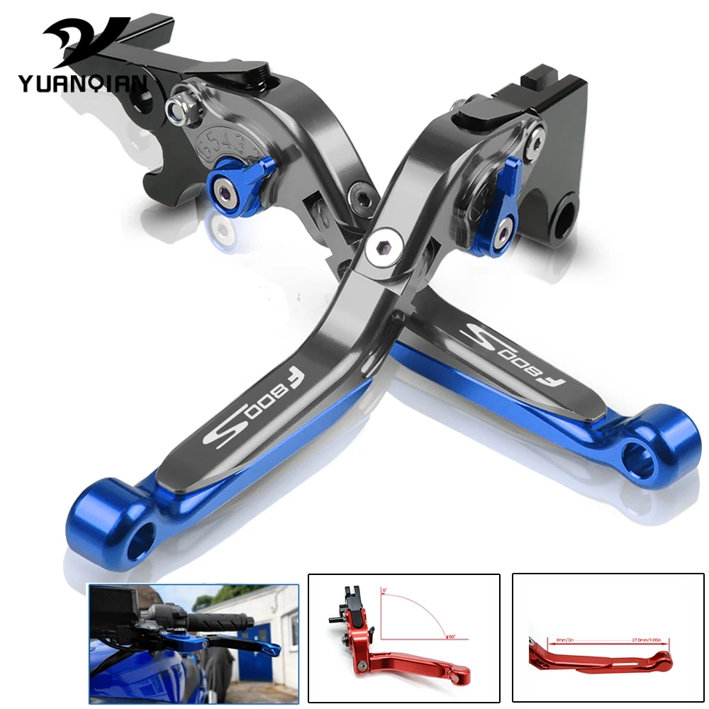 FOR BMW F 800 S F800S 2006-2014 2007 2008 2009 2010 2011 2012 2013 Motorcycle Adjustable Foldable Extendable Brake Clutch Levers |