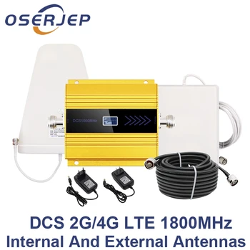 

LCD Display GSM Repeater 1800Mhz 4G Cellular Signal Booster Cell Signal Amplifier booster DCS 1800 Mobile Phone Signal amplifier