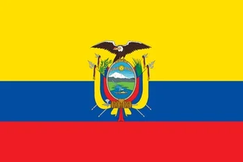 

10PCS Flag 90*150cm/60*90cm/40*60cm/15*21cm Ecuador Flag Ecuador Banner For World Cup / National Day