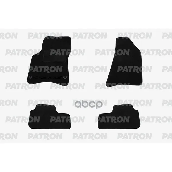 Комплект Автомобильных Ковриков Текстильных Ba3 Lada Niva Chevrolet 2003-2009 PATRON арт. PCC-LAD0012