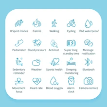 SKY 2 Smart watch IP68 waterproof