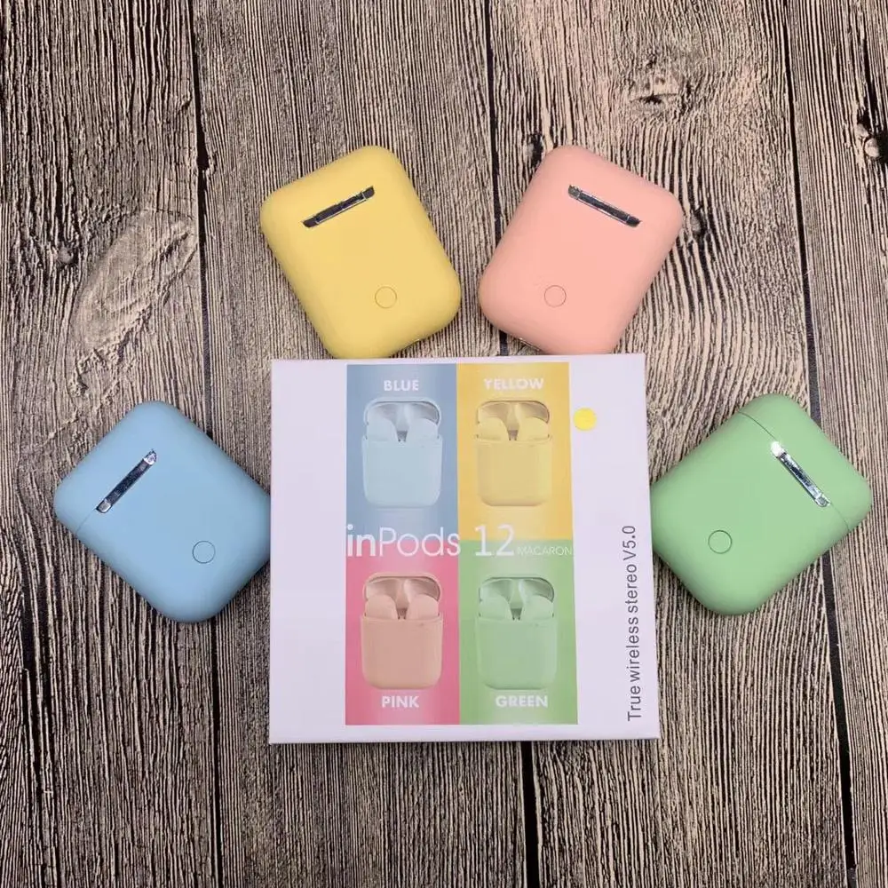 Оптовая продажа Inpods 12 наушников i7s i9s i11 i12 Tws беспроводные Bluetooth наушники гарнитура