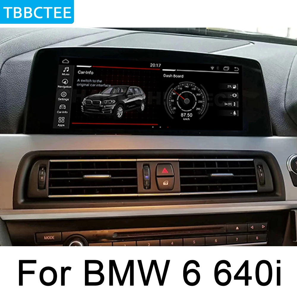 Best For BMW 6 640i 650i 640d 2010~2012 CIC Car Multimedia Radio DVD Player Android Auto radio GPS Navigation Map HD Touch Screen 2