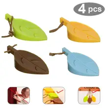 Best Offers 4 Pack Baby Door Stopper Wedge Finger Protector Kids Edge & Corner Guards Protector with Colorful Leaf Style for Baby Safety Best Offers 4 Pack Baby Door Stopper Wedge Finger Protector Kids Edge & Corner Guards Protector with Colorful Leaf Style for Baby Safety