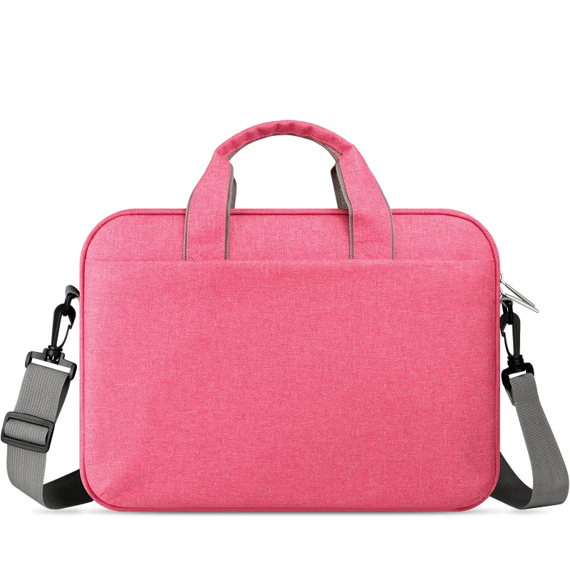 rose red Применимо к для Apple для Dell ASUS 11/12/13,3/14/15,6 дюймов противоударный сумка на одно плечо сумка для ноутбука обувь для мужчин и женщин - Цвет: rose red