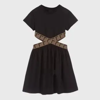 

Girls' summer fashion casual dresses