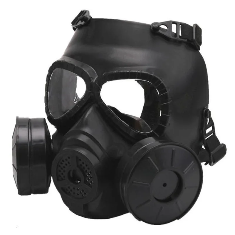 Топ!-M04 велосипедная маска Cs полевой наружные игры лицевая защита ударопрочный защитный противогаз уличная маска для лица с охлаждающим вентилятором