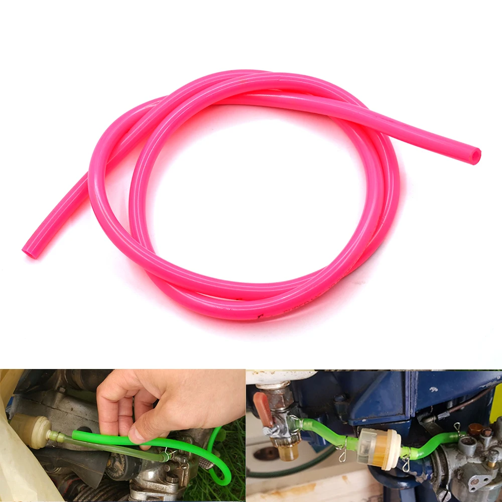 

1m 4mm I/D 7mm O/D Universal Motorcycle Fuel Petrol Pipe Hose For Suzuki GSXR 1000 600 750 GSR 750 DL650/V-STROM TL1000S SFV650