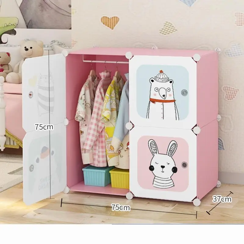 MODEL F Cambre Penderie Meble Moveis Para Casa Meuble De Range Armario домашний шкаф Guarda Roupa Mueble мебель для спальни шкаф - Цвет: MODEL F