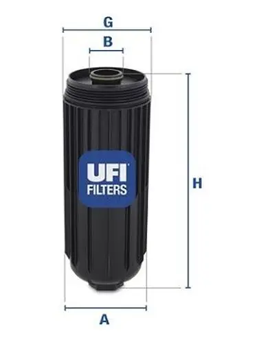 Масляный фильтр UFI 6508700