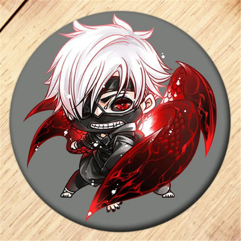 Anime Tokyo Ghoul Brooch Pin Badge Accessories For Clothes Backpack Decoration Children's gift B037