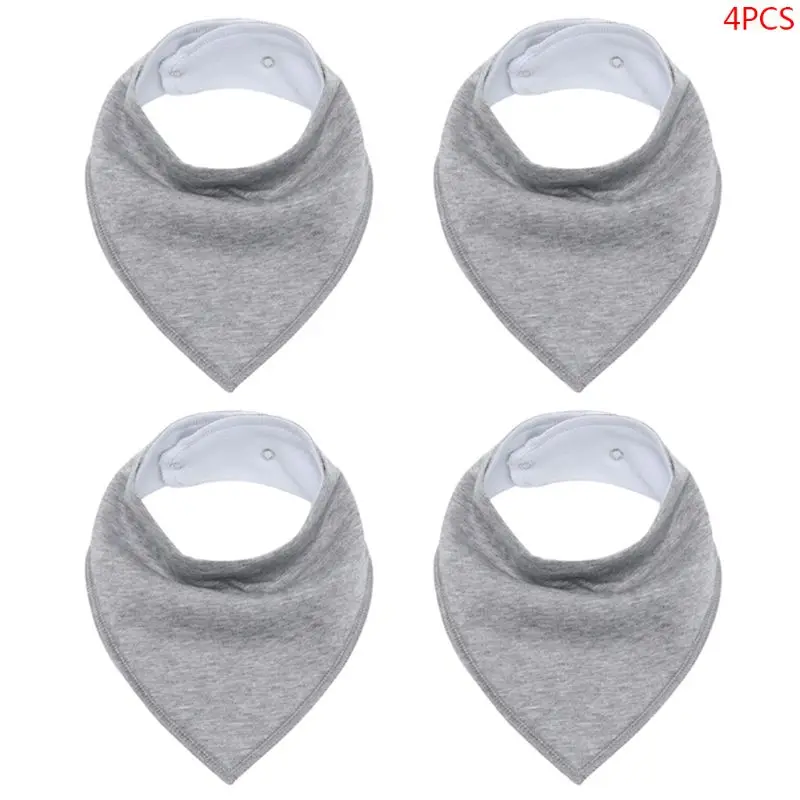 4 шт./компл. милый ребенок, девушки, нагрудники для мальчиков модные хлопковые анти-запах антибактериальные передник для новорожденных быстросохнущая вытирания слюней младенцев Полотенца - Цвет: G