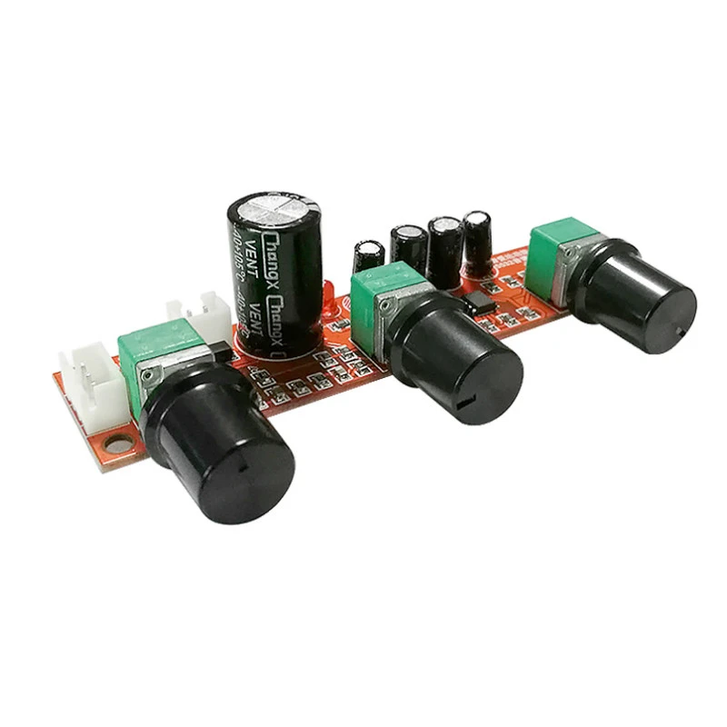 SOTAMIA NE5532 Tone Amplifier Preamplifier LM1036 Volume Control Board AD827 OP-AMP Single Power Preamp Volume Tone EQ Control