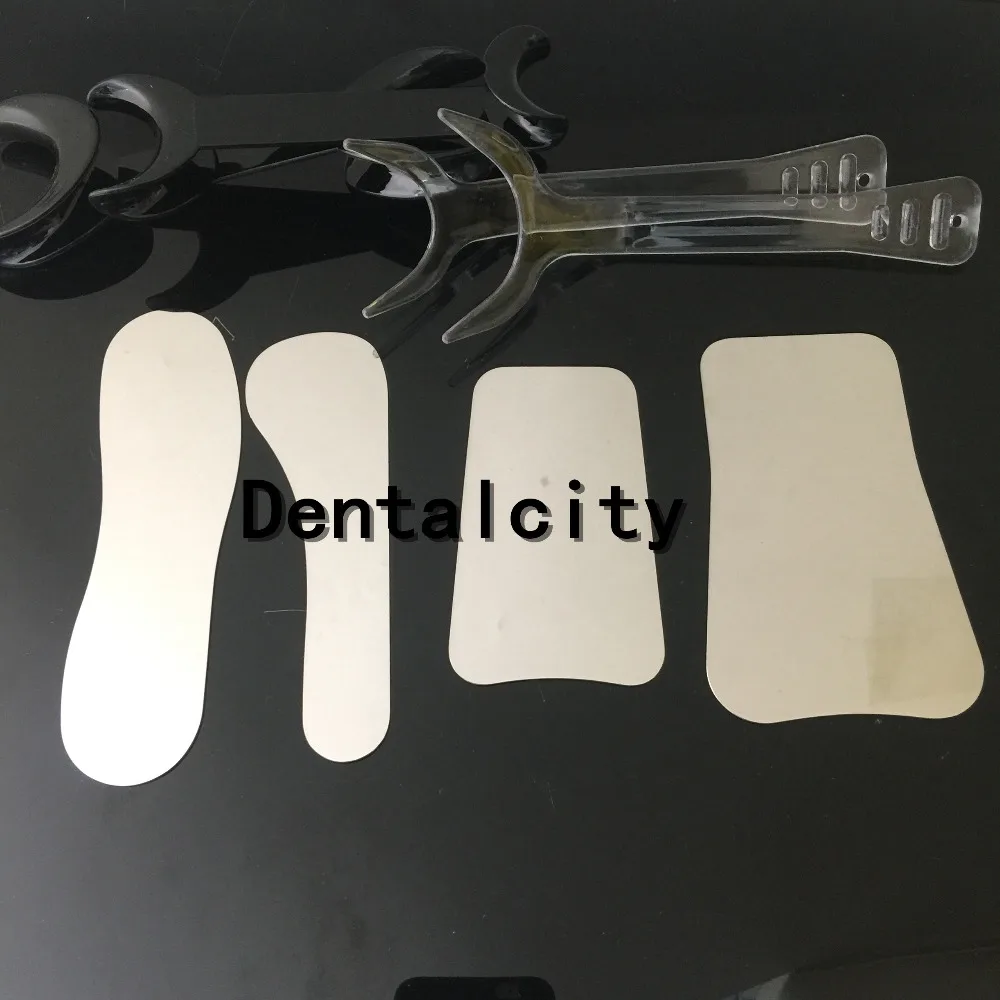 1set/4pcs Intraoral Dental Clinic Photography Mirror+ 4pcs Retractor