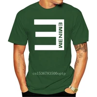 New Summer Casual T Shirt Good Quality Rapper Eminem Reverse E Hip Hop Streetwear Rap O-Neck Short Sleeve Best Friend Shirts For