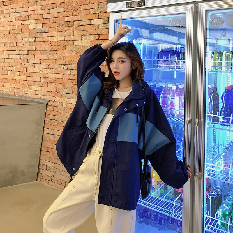 

Spring WOMEN'S Dress Workwear Coat Women's Spring And Autumn 2019 New Style Korean-style Loose-Fit BF Students Harajuku-Style Ho