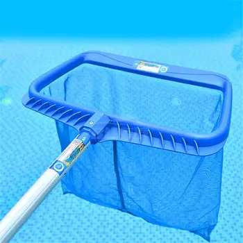

High Quality Swimming Pool Skimmer Rake Net Tool Rake Leaf Mesh Deep Bag Net Swimming Pool Accessories for Salvage Cleaning