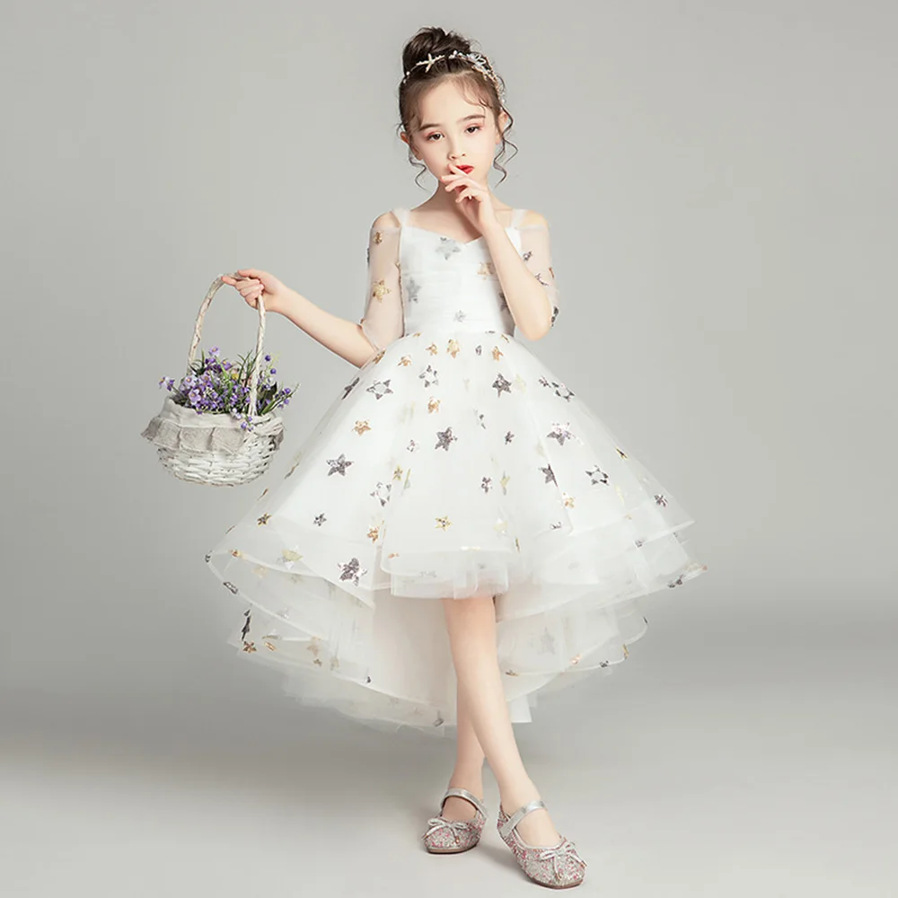 christmas wedding flower girl dresses