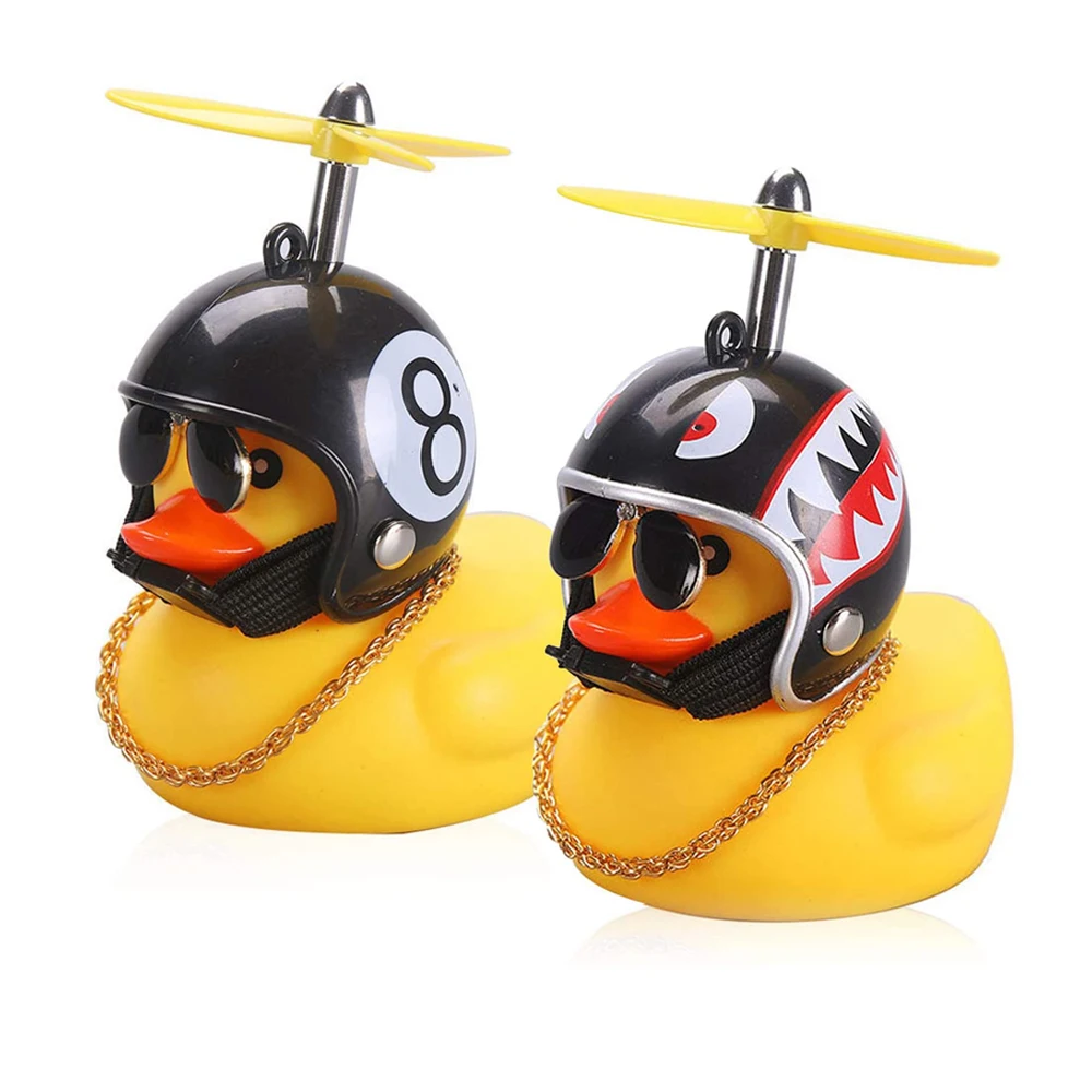 Милая резиновая утка игрушка автомобиль украшения желтым утенком Приборной