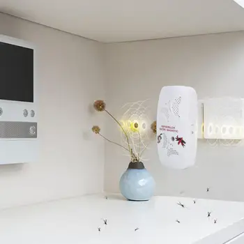

Living Room Ultrasonic Electronic Mosquito Repeller Pest Insect Cockroach Killer Household electric Mosquito Repellent