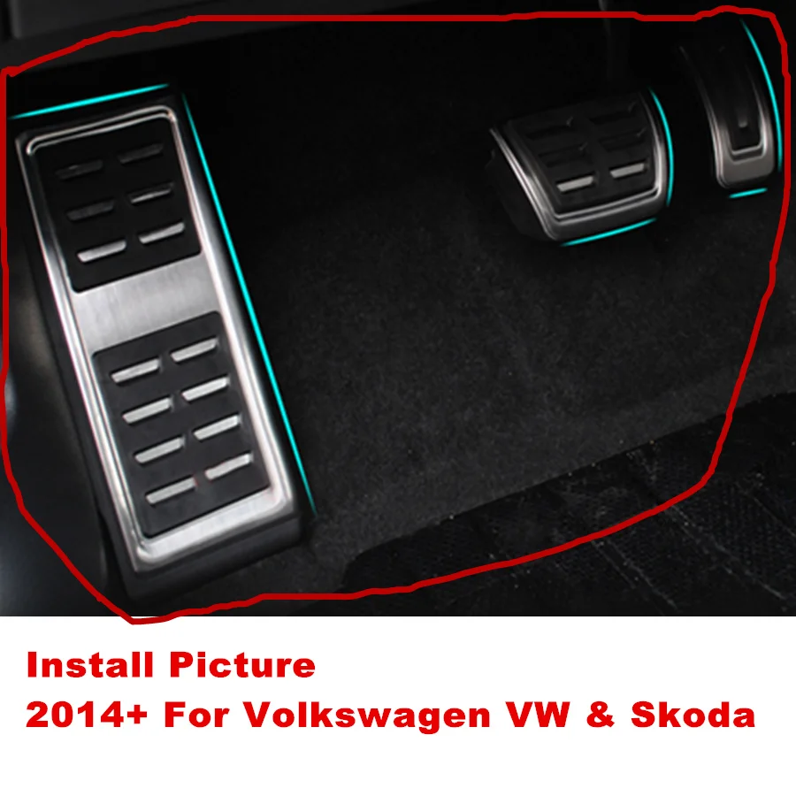 2014 + AT MT автомобильные педали для Volkswagen Golf 7 VII MK7 Passat VIII Skoda Octavia A7 Karoq Rapid Audi A3 8V Seat Leon |