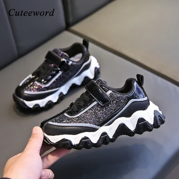 

Children Sport Shoes for Girls Kids Casual Shoes Spring and Autumn New Leather Comfortable Boys Running Sneakers Student Shoes