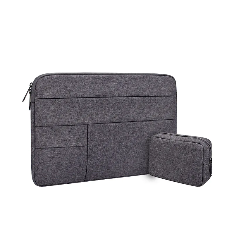 Чехол для ноутбука 13 14 15,6 дюймов, сумка для защиты компьютера для Macbook Pro 15 Mac book air pro 13 чехол для ноутбука 13,3 дюймов - Цвет: Dark Gray Bag