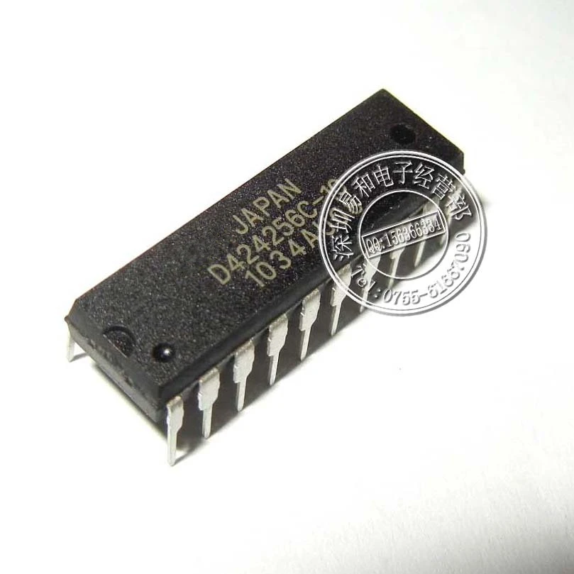5 шт. D424256C-10 D424256C DIP-20 100% оригинальный новый IC | Электронные компоненты и