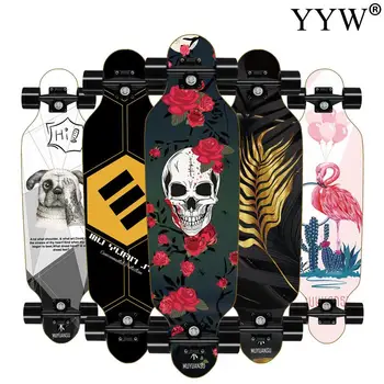 

Longboard Skateboard Deck For Adult Aluminium Truck Carton Bearing Long Board Skateboard Cool Skate Board For Adult Young Man
