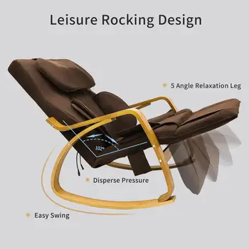 3D Full Back Massage Chair Vibrating Function Sadoun.com