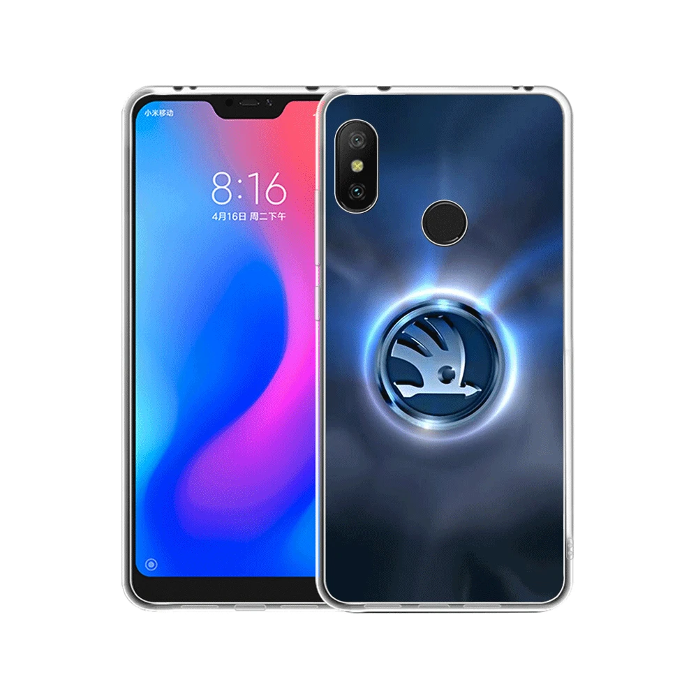 Мобильный чехол для телефона Xiaomi Redmi Note 8 6 7 5 Pro Xiaomi 4 4X 5A чехол Skoda автомобильный милый