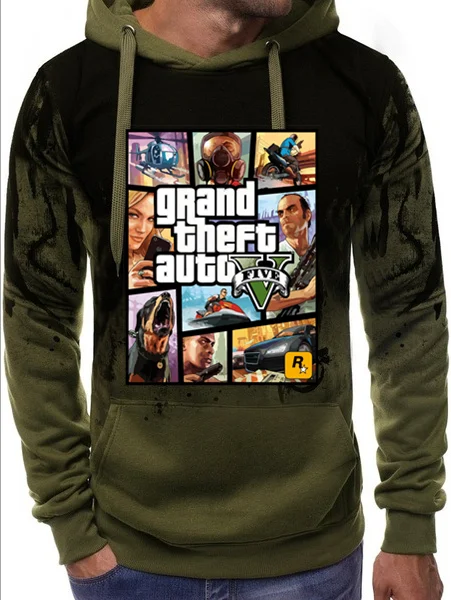 Grand Theft худи с автомобильной символикой игры мужские походные ветрозащитные толстовки с капюшоном спортивная куртка мужская Толстовка 20dfd