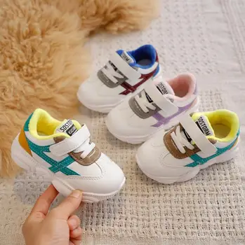 

Girls Boys Snow Shoes Toddler Infant Winter Warm Plush Outdoor Baby Sneakers Non-slip Comfort Kids Cotton Shoes