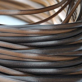 

500g synthetic rattan PE rattan plastic imitation synthetic rattan weaving raw material for outdoor table chair component