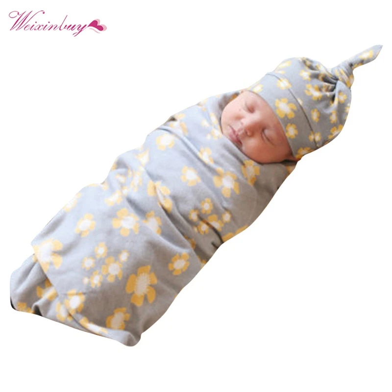

Envelope For Newborns Cute Small Floral Baby Receiving Blankets 60x80cm Baby Blanket