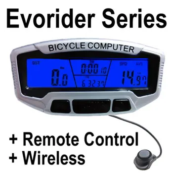 

1pc Wired LCD Bicycle Computer Bike Cycling Odometer Luminous Night Speedometer Large Screen Function Single Car Code Table