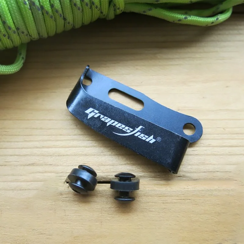 1 Set Stainless Steel Edc Tools Knife K Kydex Sheath Back Clips Pliers