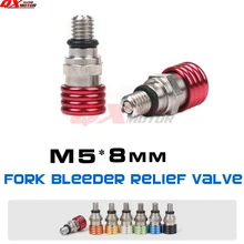 Клапан рельефного клапана вилки M5 для CR CRF YZ YZF WRF KLX KXF RMZ DRZ Kayo ESB внедорожный велосипед Мотокросс Эндуро Супермото