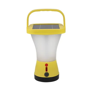 

Affordable Outdoor Solar Power LED Camping Lantern Light With Phone Charging