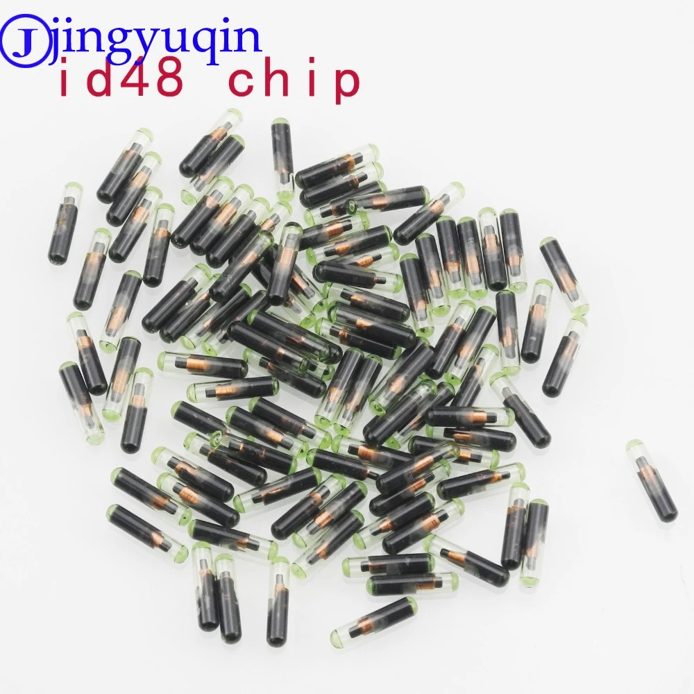 Автомобильный ключ jingyuqin 50x стеклянный транспондер ID48 Chip T6 чип для VW Audi Seat Skoda Porsche |