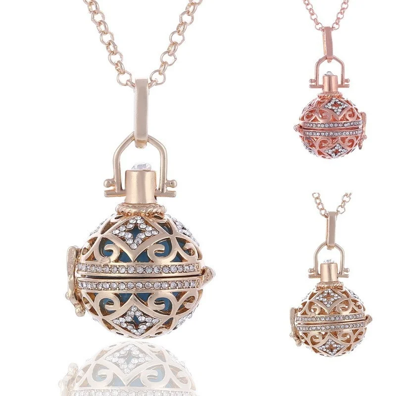 

Lava Diffuser Necklace For Women Pregnancy Balls Lava Stone Lockets Aromatherapy Essential Oil Diffuser Necklace Mexico Balls