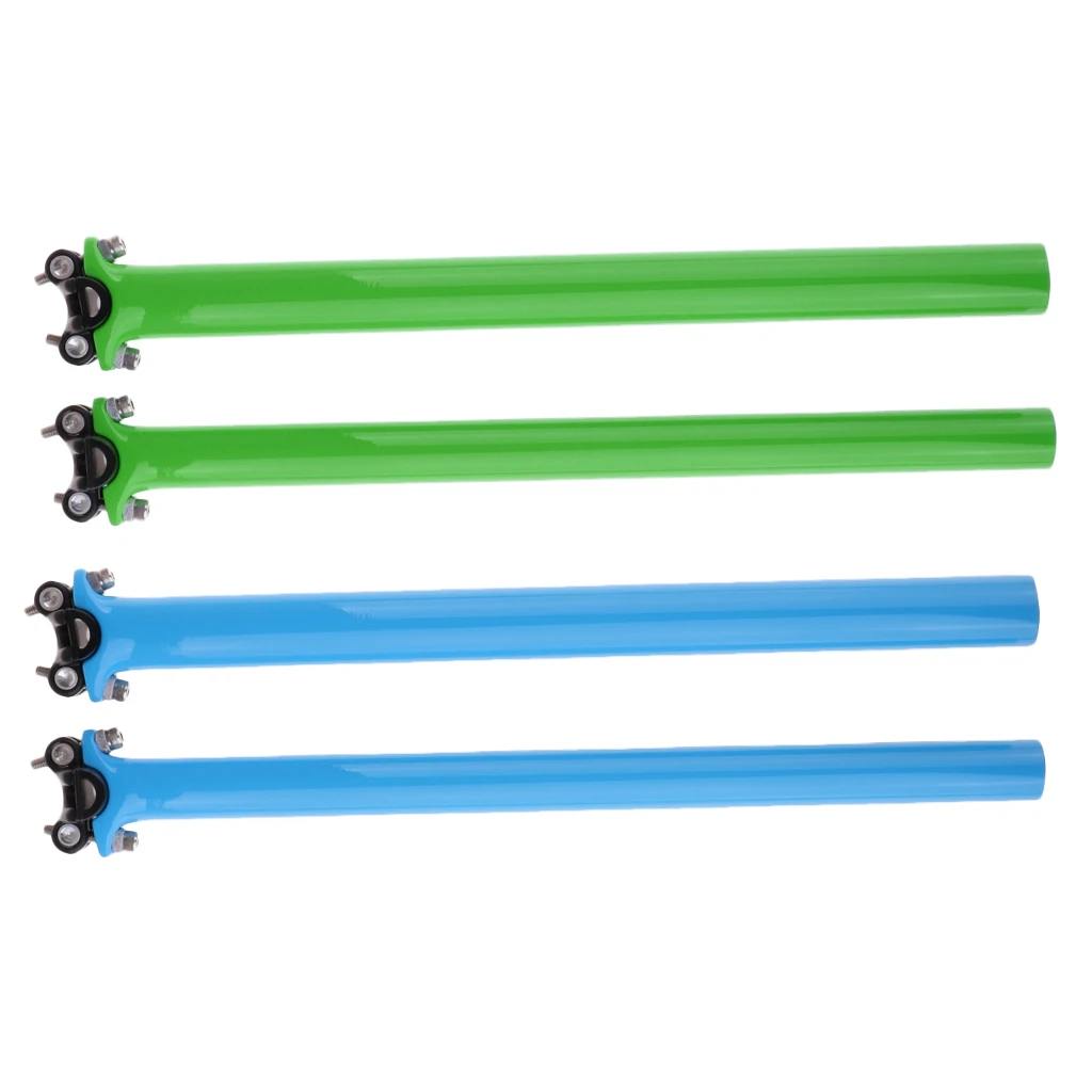Bike Bicycle MTB Replacement Extra Long Seatpost Seat Post 15.7inch Cycling Accessories (400mm) x 27.2/31.6mm