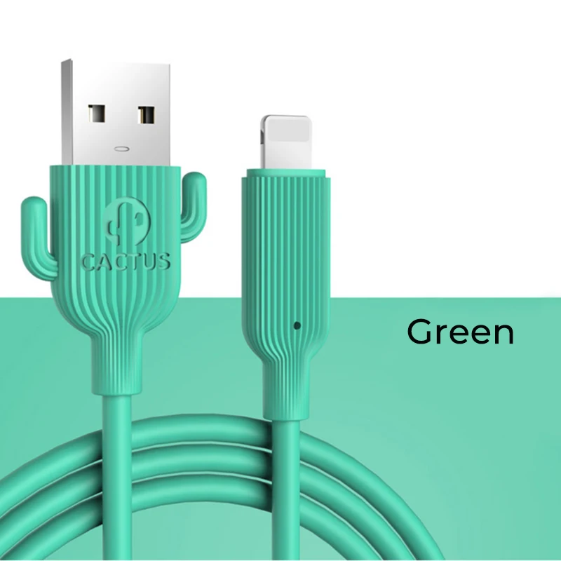 Type C usb кабель 2.1A кабель для быстрой зарядки 1 м для iPhone X 7 8 huawei samaung провод зарядного устройства разноцветный кабель - Цвет: Green straight
