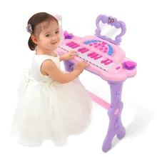 Бабочка электронная клавиатура музыка пианино детские игрушки От 1 до 3 лет девочек начинающих подарок на день детей