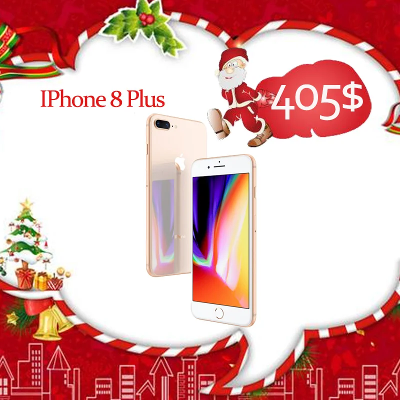 Original Unlocked Apple iPhone 8 Plus 3GB 64GB Cell phones Used Mobile phone 3GB RAM 64/256GB ROM 5.5' 12.0 MP iOS Hexa-core Original Unlocked Apple iPhone 8 Plus 3GB 64GB Cell phones Used Mobile phone 3GB RAM 64/256GB ROM 5.5' 12.0 MP iOS Hexa-core