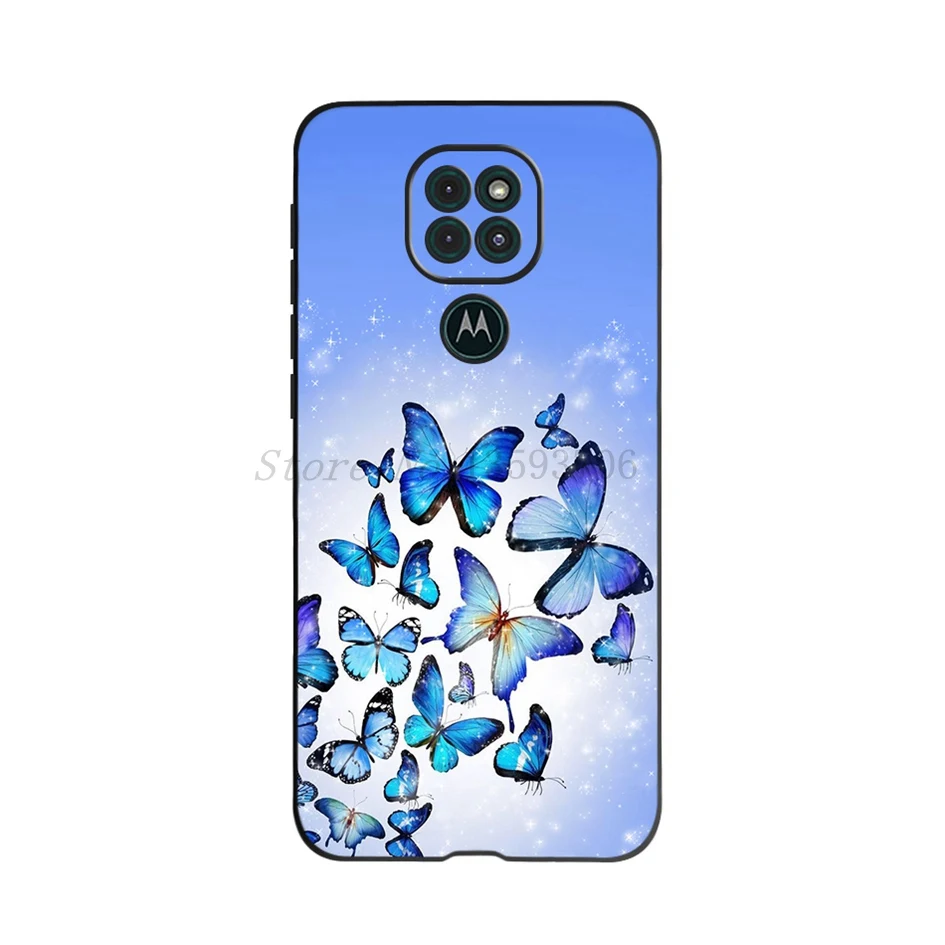 Floral Printed Soft Silicone Phone Cover