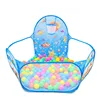 1.2M kids Playpen Playground Child Ball Pit Balls Dry Pool with Basketball Hoop Children's Tent Park Portable Kids Balloons Toys 5