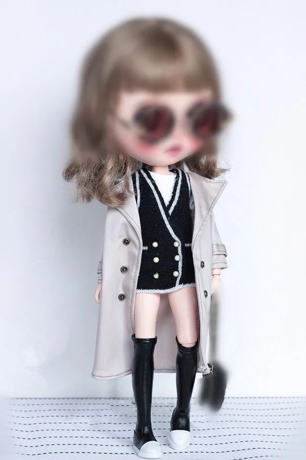 1/6 кукла ветровка blyth пальто Blyth наряд(Fit blyth, ICY, pullip, LTI, azone, ob24, 1/6 кукла